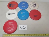 7 Assorted Disc Golf Discs