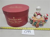 Waterford Snowy Village Baking Time Teapot