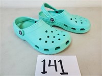 Light Green Crocs - Women's Size 7 or Men's Size 5