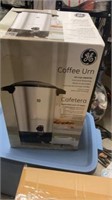 GE COFFEE URN- NEW IN BOX
