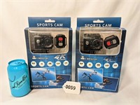 HD Sports Cameras - Waterproof 4k Video & Camera