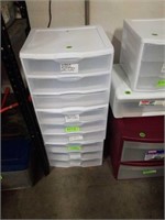 3 SETS OF 3 DRAWER STACKABLE CONTAINERS