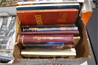 (3) Boxes Railroad Theme Books, Magazines, Maps
