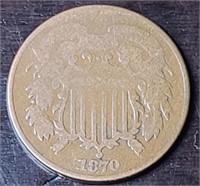 1870 2 Cent