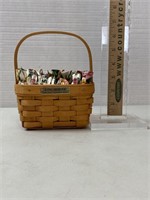 Longaberger Basket, 1997,liners