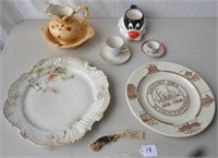 Sandusky plate and other misc. items