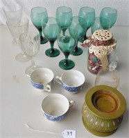 Stemware, cups & misc.