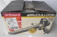 McCulloch Heavy Duty 12 amp electric leaf