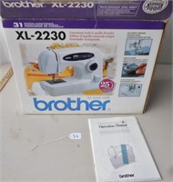 Brother XL-2230 sewing machine, new in the  box