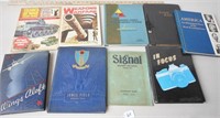 Wartime books, Norwalk Yearbooks & other  items