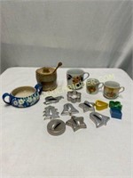 Cups, bowls and cookie cutters