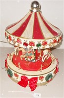 Christmas Merry Go Round, plugged it in and  it