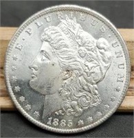 1885-O Morgan Silver Dollar, MS65