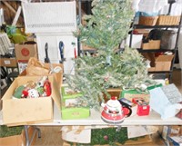 Large lot of misc. Christmas items including