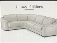 leather sectional living room set