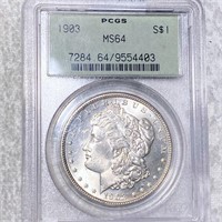 1903 Morgan Silver Dollar PCGS - MS64