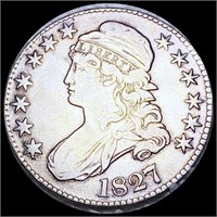 1827 Capped Bust Half Dollar ABOUT UNCIRCULATED