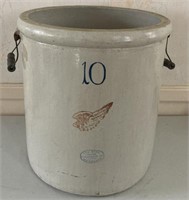 10 gallon Redwing crock with Lid