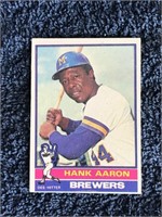 1976 Topps Hank Aaron #550