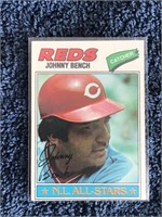 1977 Topps Johnny Bench #70