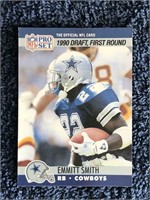1990 Pro-Set Emmit Smith Rookie Card #685