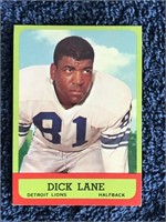 1963 Topps Dick "Night Train" Lane #32 Football