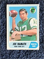 1968 Topps Joe Namath #65 Football Card