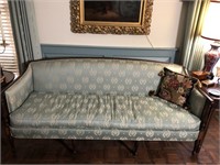 Antique Sheraton Sofa Chippendale Style