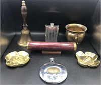 Sporran Flask, Brass Collection, Kalidiscope