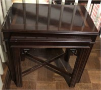 Vintage Lane Nesting Tables with Inlay