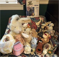 Large collection of stuffed animals & more
