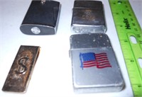 4 items including Zippo "Cats Meow"  Cleveland,