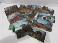 50+ Indiana Covered Bridge Post Cards