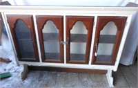 Wooden parial painted buffet