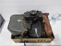 Lot of Old Cameras