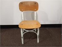 Vintage Child School Chair