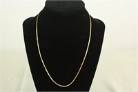 14K YELLOW GOLD CHAIN 2.9G TOTAL WEIGHT