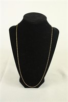 14K YELLOW GOLD CHAIN 1.7G TOTAL WEIGHT