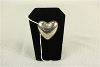 STERLING SILVER HEART SHAPED BY REED AND BARTON 9.