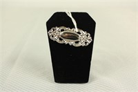 STERLING SILVER BROACH 5.0G TOTAL WEIGHT