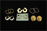 6 PAIRS OF VINTAGE FASHION EARRINGS