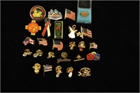LOT OF MISCELLANEOUS HAT PINS