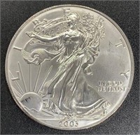 2003 American Silver Eagle