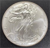 2001 American Silver Eagle