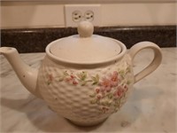 Floral teapot