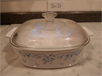 Corning Ware covered bowl
