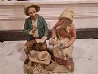 Man & woman figurine