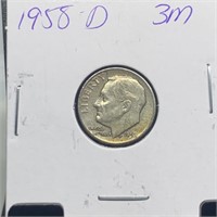 1950-D ROOSEVELT SILVER DIME