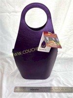 2 Bottle Purple Wine Carrier by Picnic Plus