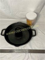 Cast Iron Chicken Holder plus Seasoning Egg